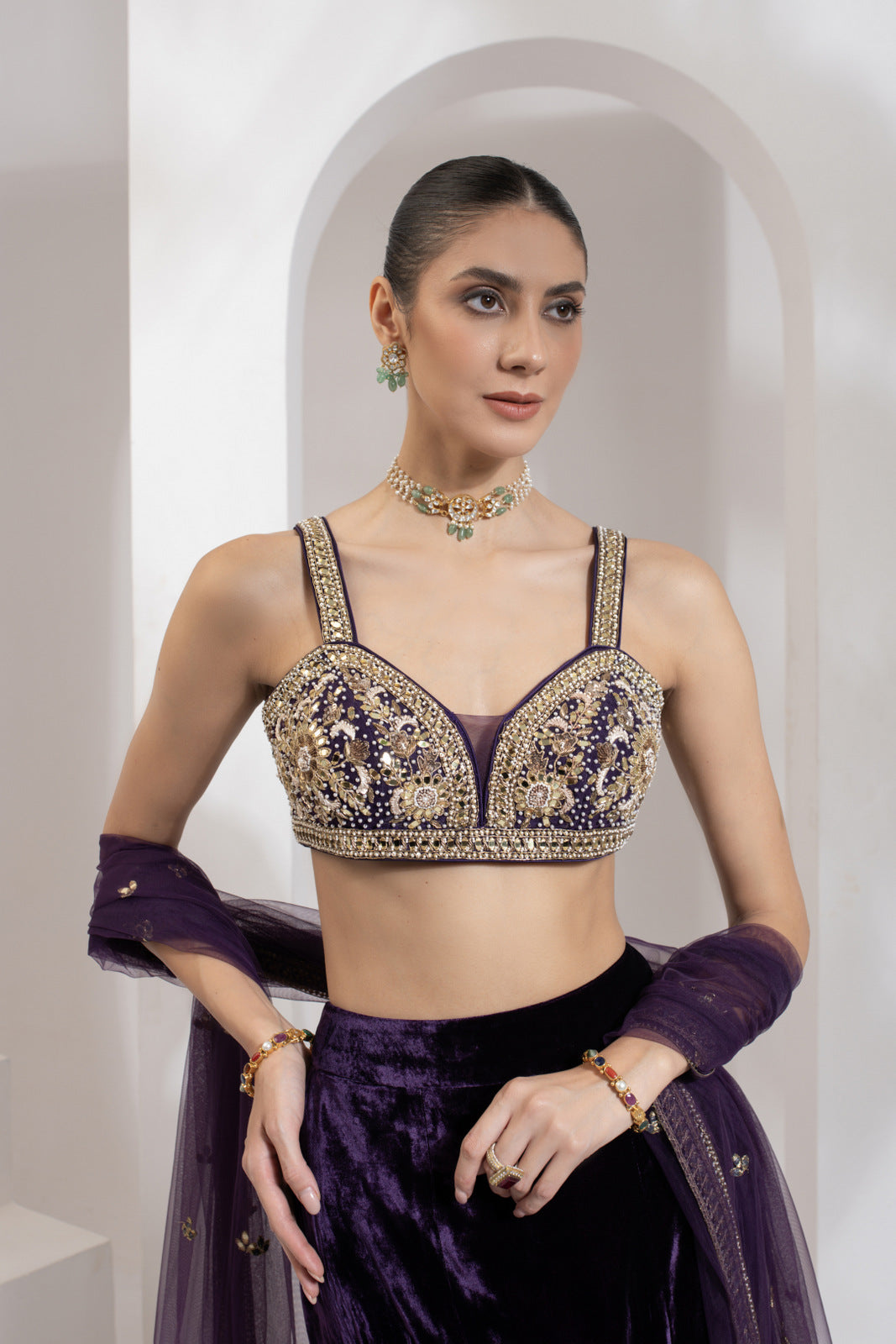 Begum Lehenga Set