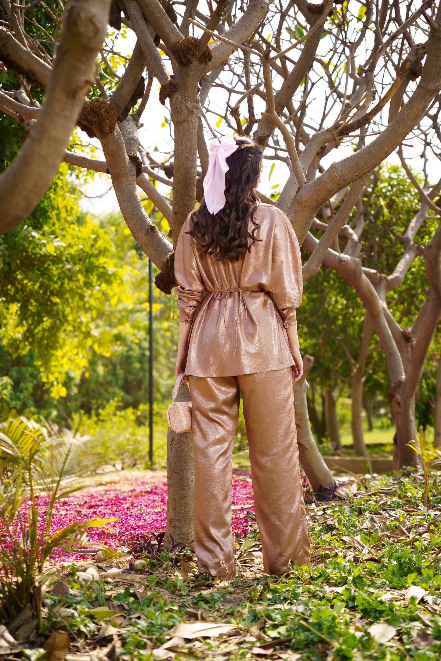 Mulan Co-ord Set in Copper