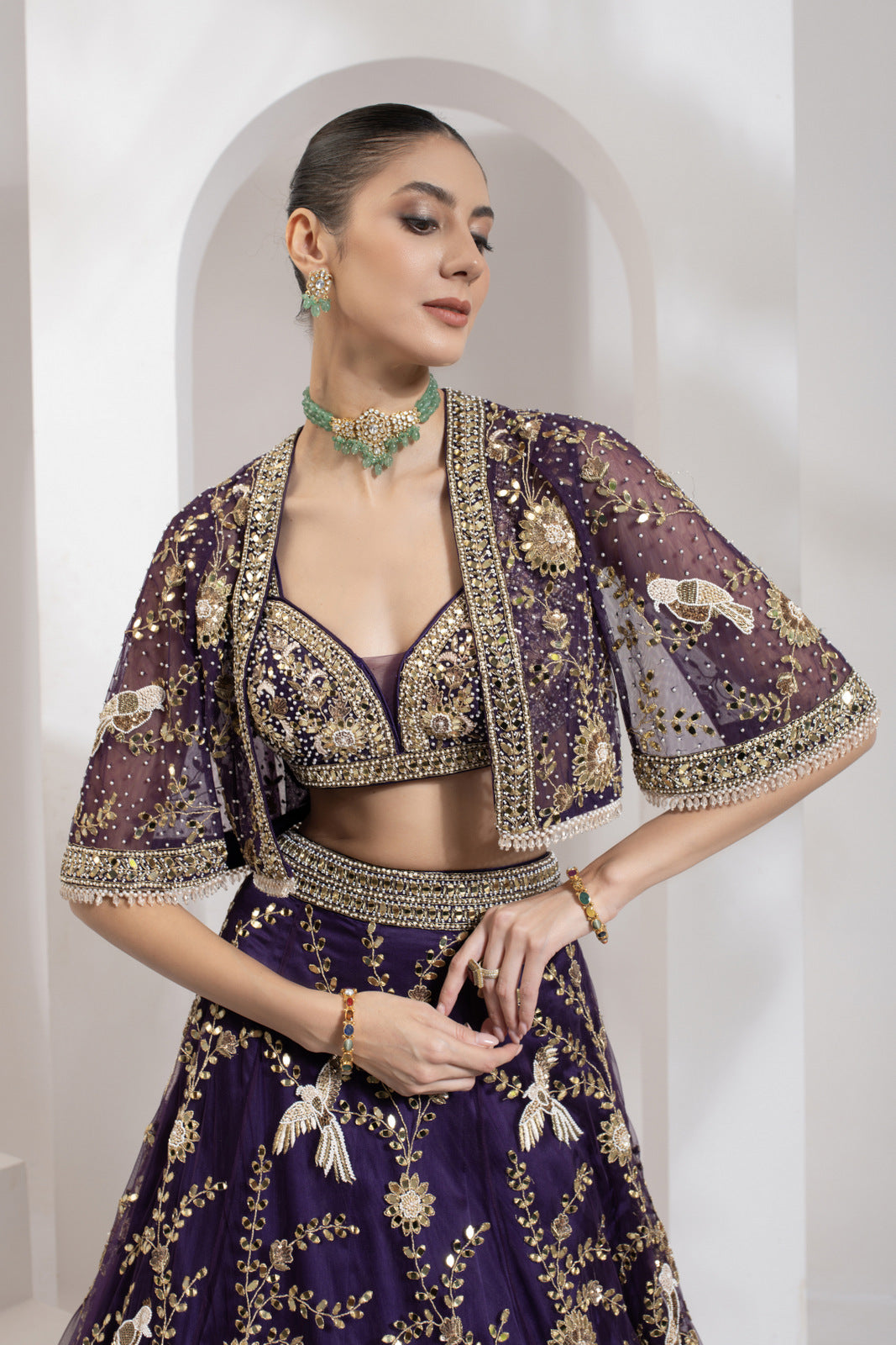 Malika Lehenga Set