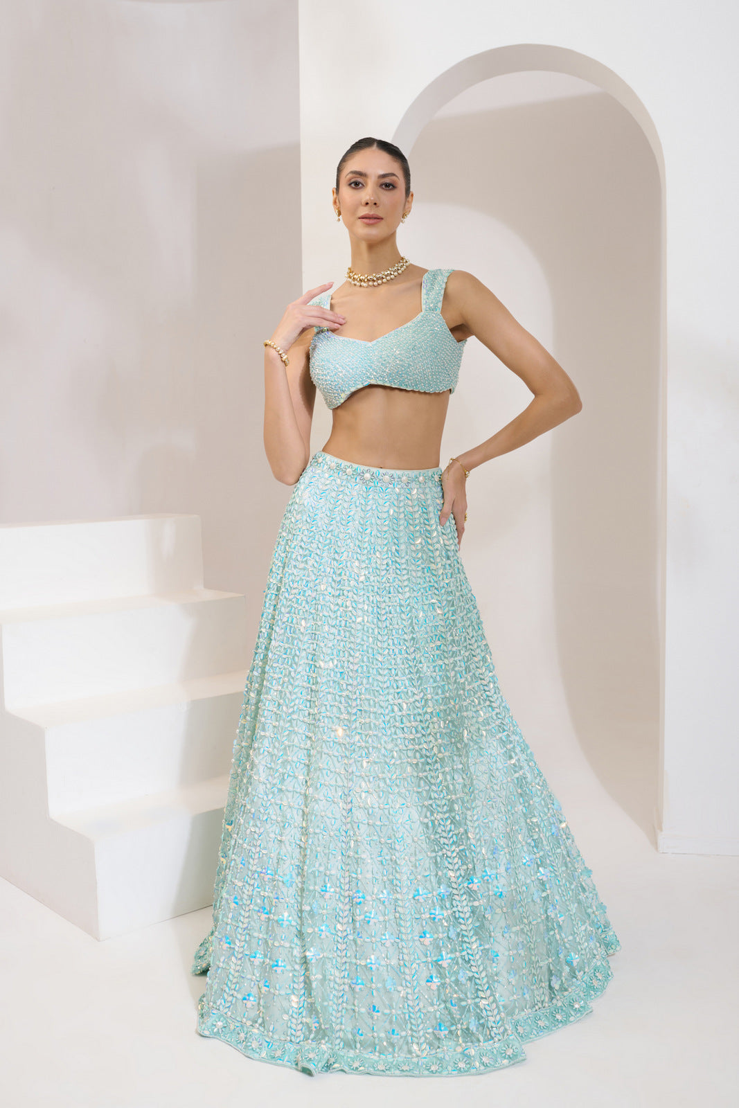 Iris Lehenga Set